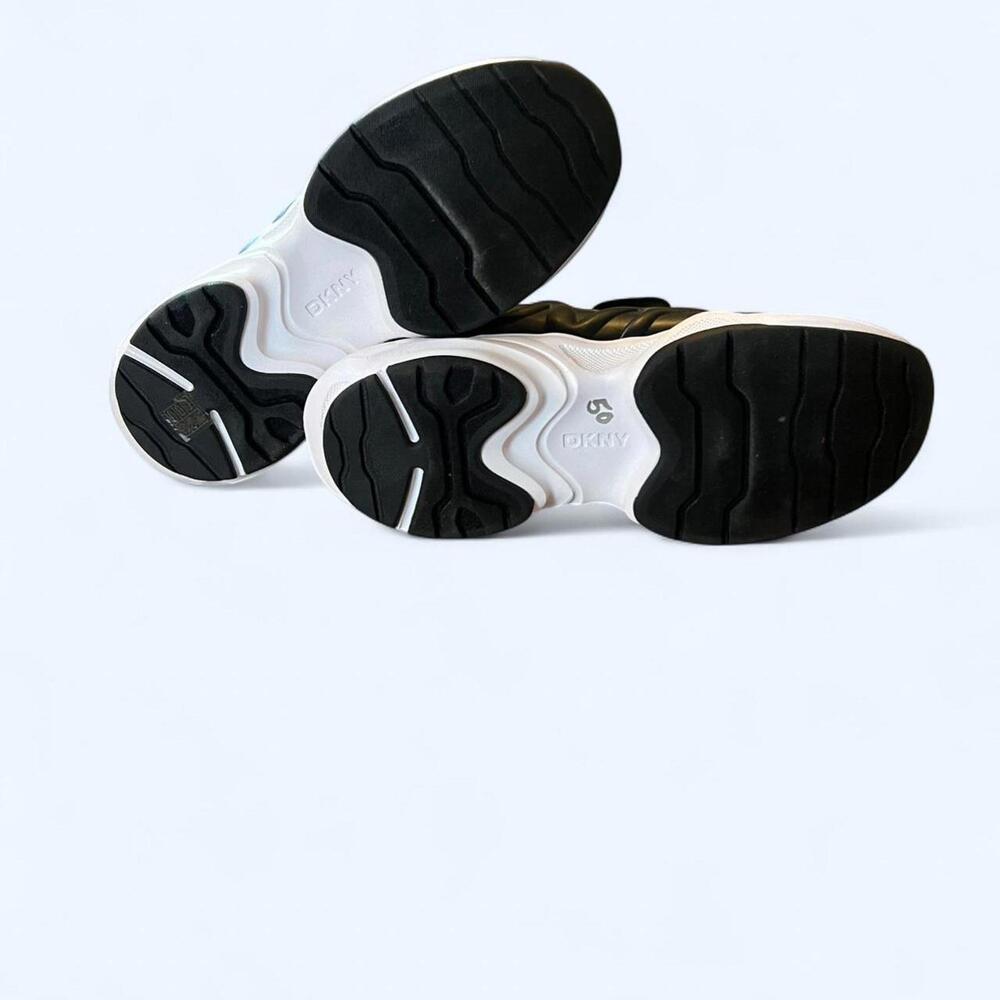 Dkny Black chunky Clara sneakers Brand New Size 7 1/2 - Picture 3 of 8